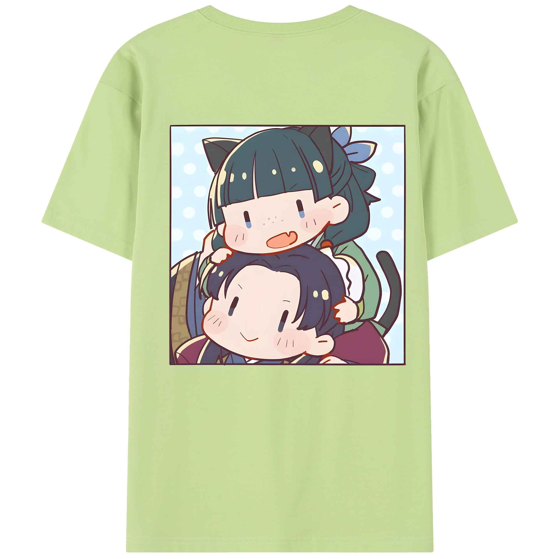 （画像用） 薬屋のひとりごと The Apothecary Diaries 綿100％半袖Tシャツ（背面プリント）